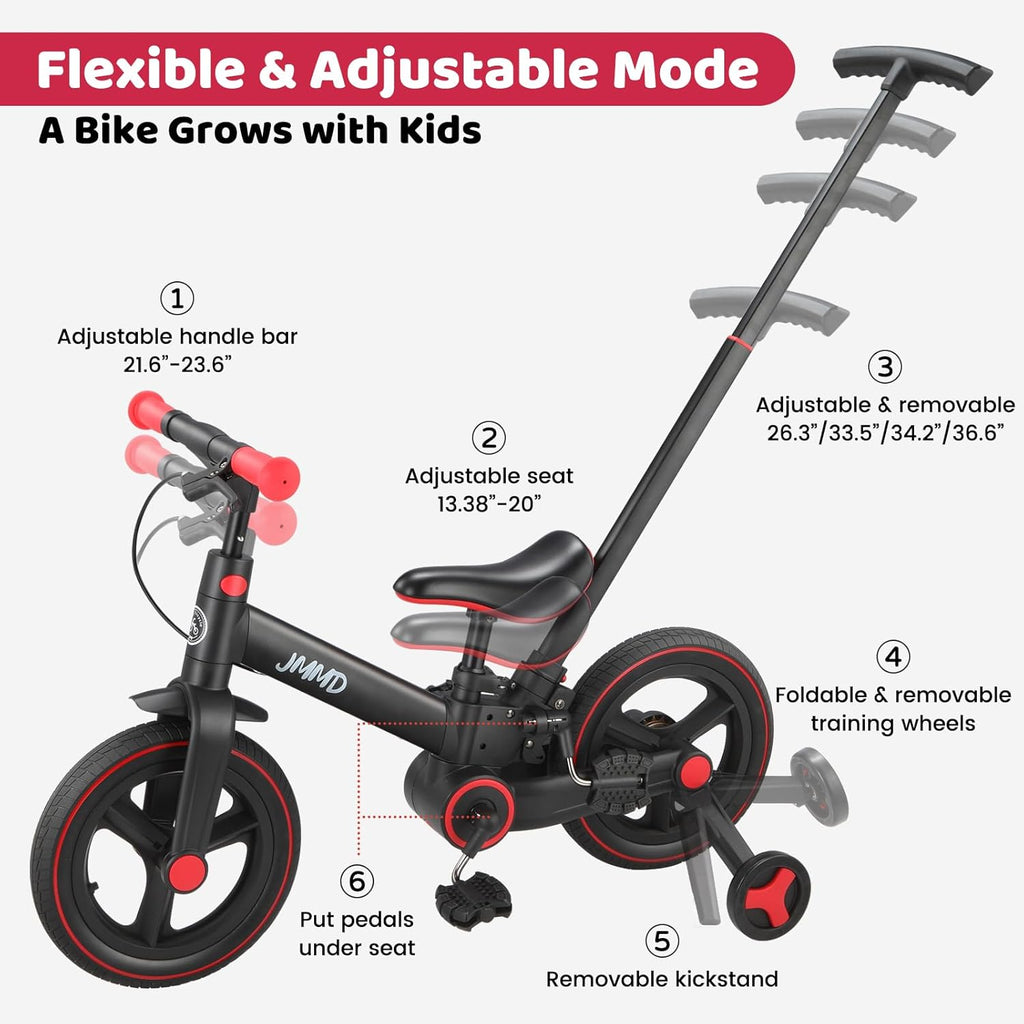 6 in 1 Toddler Bike