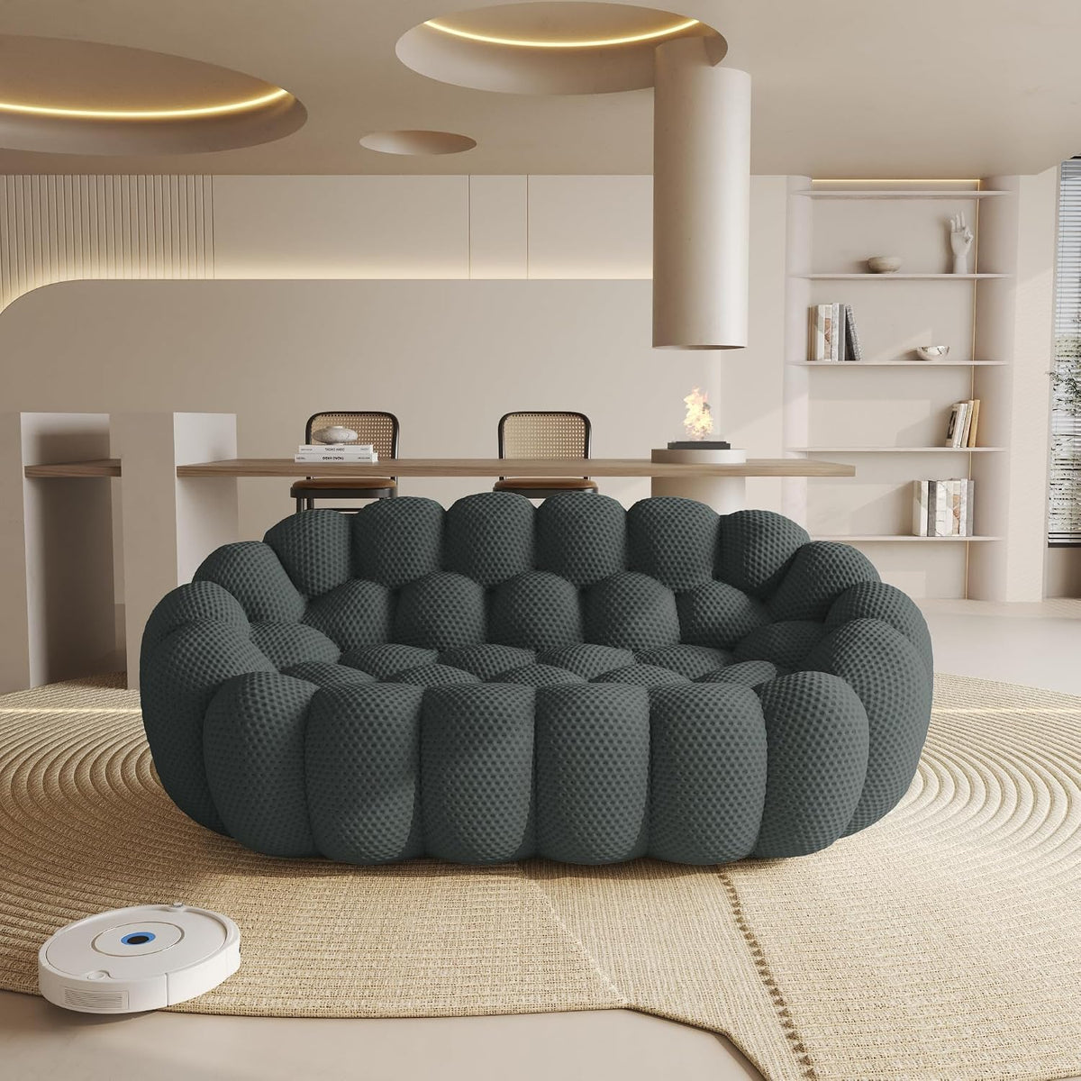 Modern Curved Sofas for Living Room