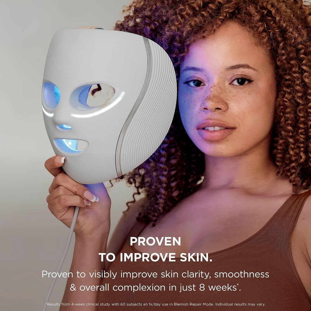 CryoGlow LED Face Mask with Under-Eye Cooling