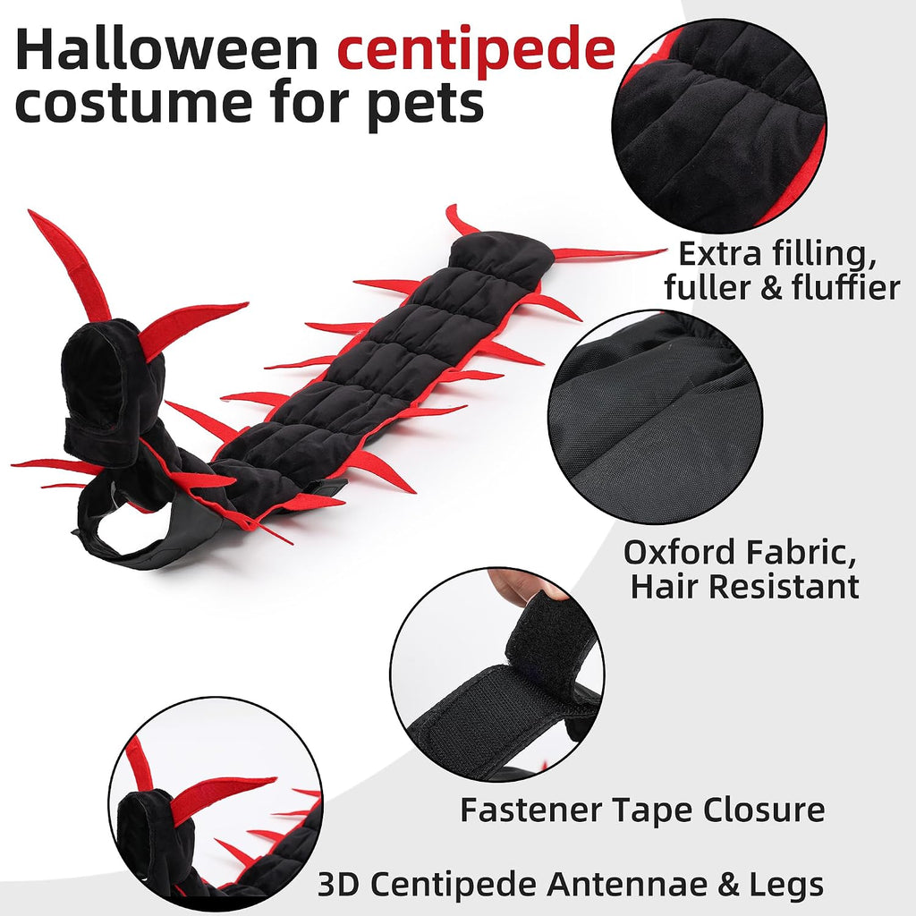 Halloween Centipede Pet Costume