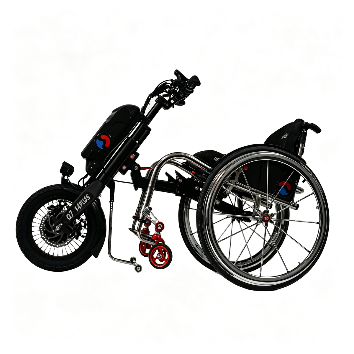 Q7 plus hand‑cycle for disabled wheelchair users