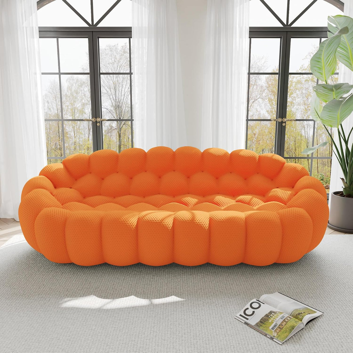Modern Curved Sofas for Living Room