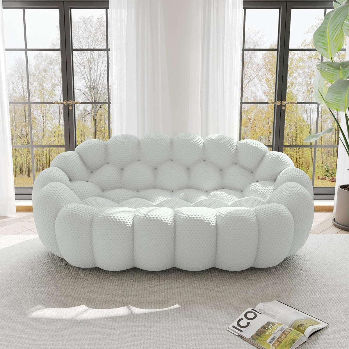 Modern Curved Sofas for Living Room