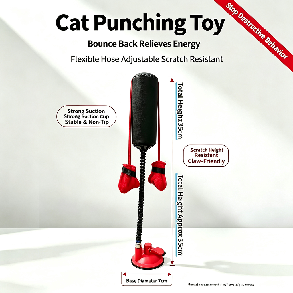 Cat Boxing Gloves Fun Teaser Toy