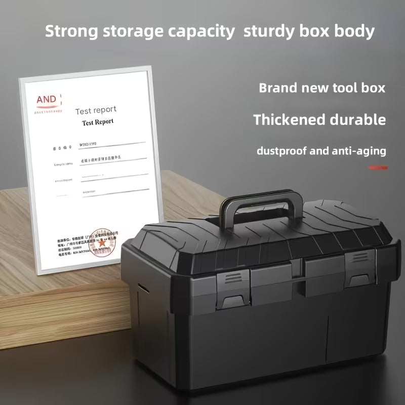 Industrial-grade Waterproof Toolbox, Professional Toolbox Set - Heavy-duty Plastic Case